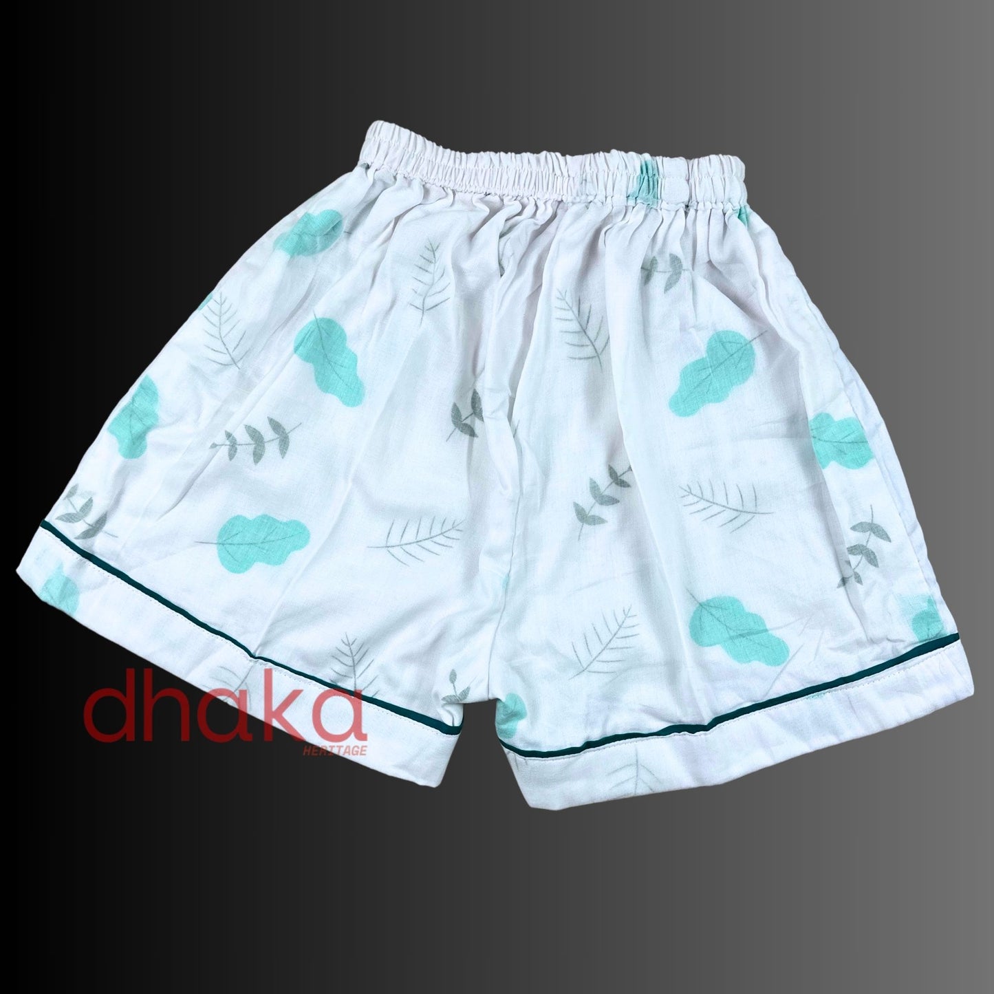 Green Leaf Half Dhaka Pajama