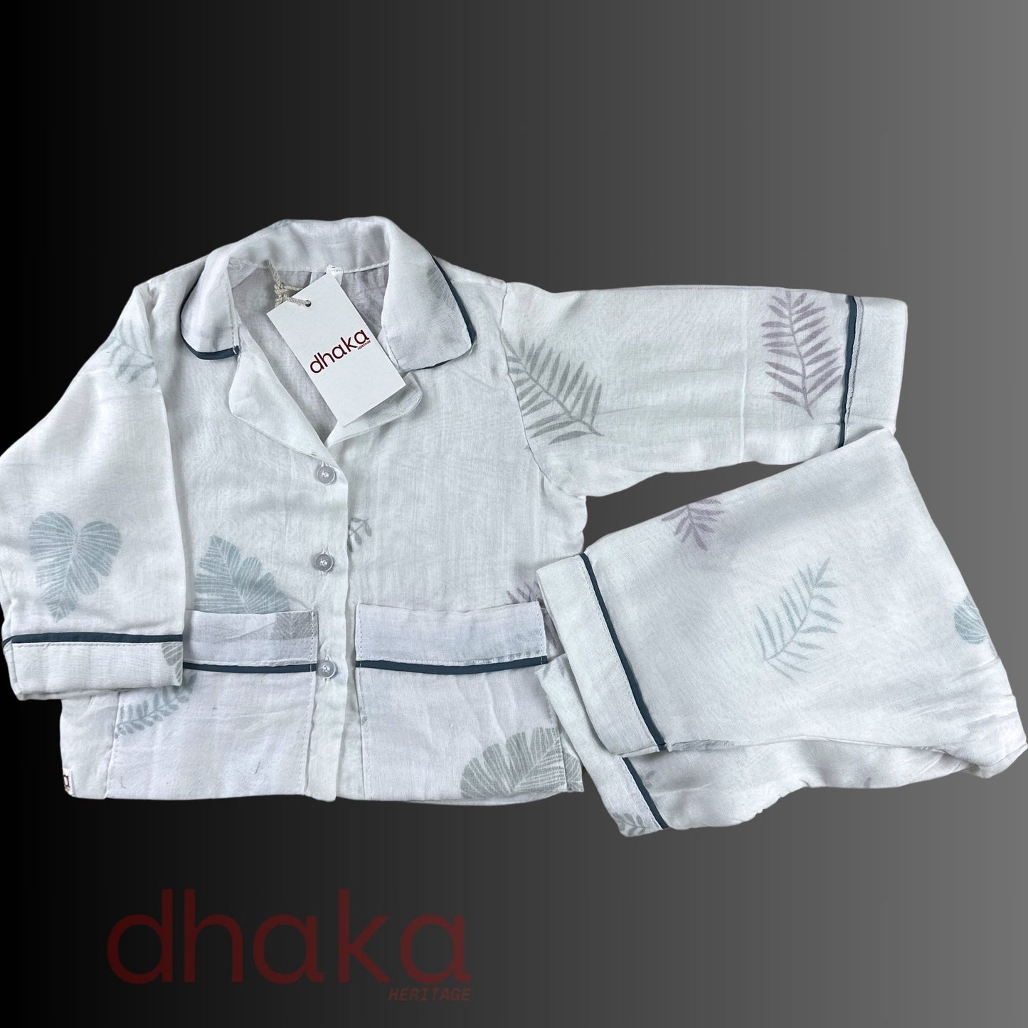 Full Shade of Green Sano Dhaka Set