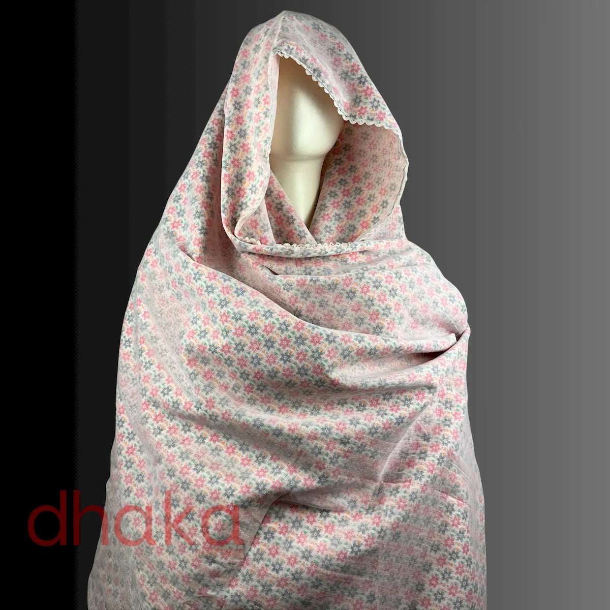 Rato Kalo - Khasto Shawl