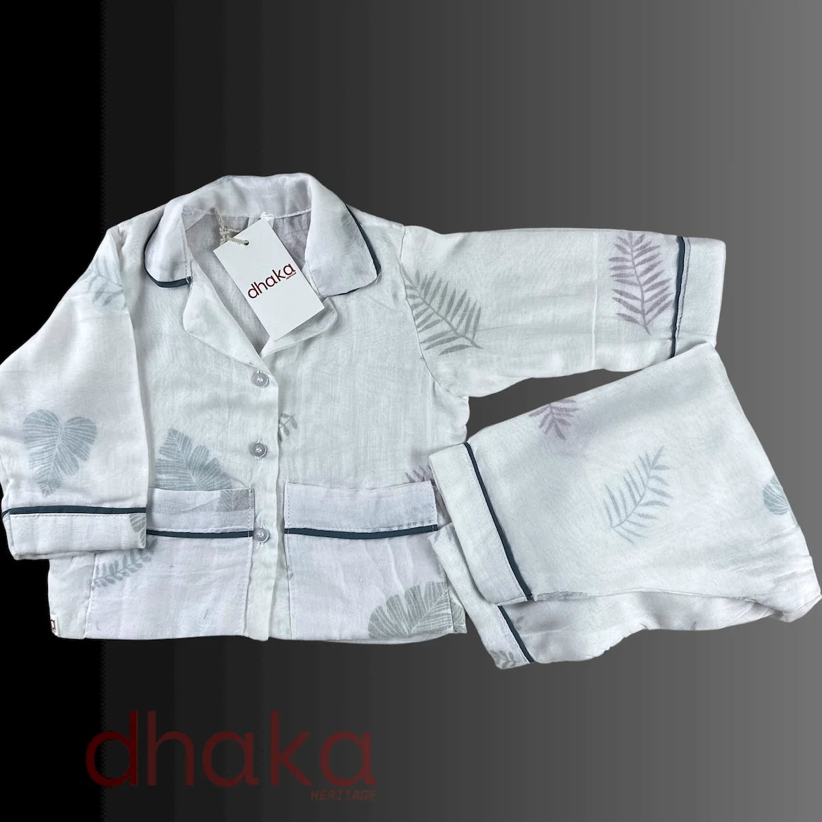 Full Shade of Green Sano Dhaka Set