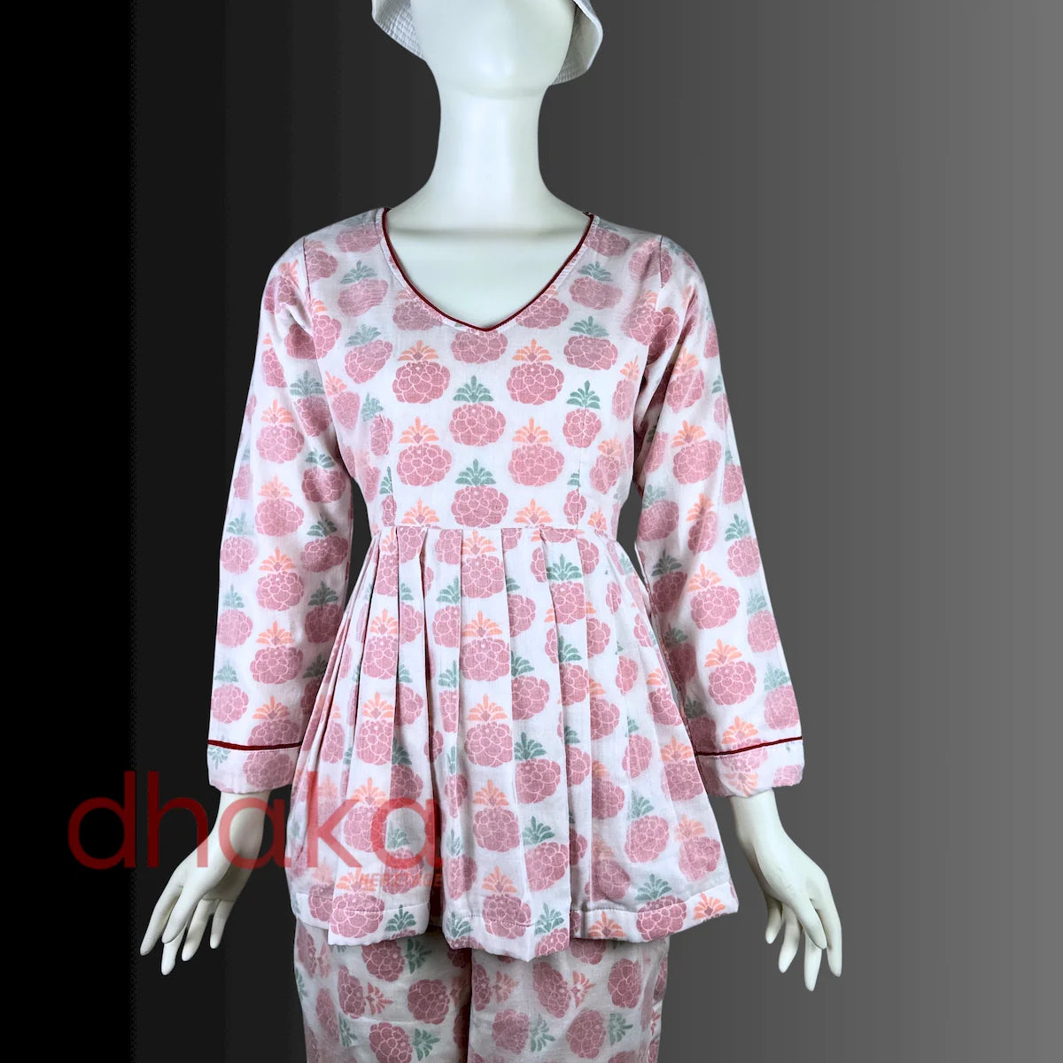 Spring Bloom Laliguransh Frock Set