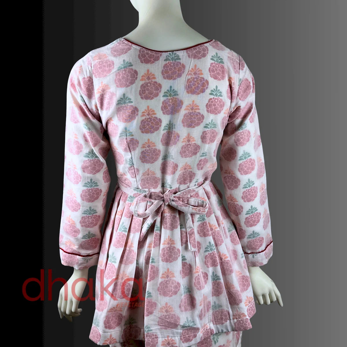 Spring Bloom Laliguransh Frock Set