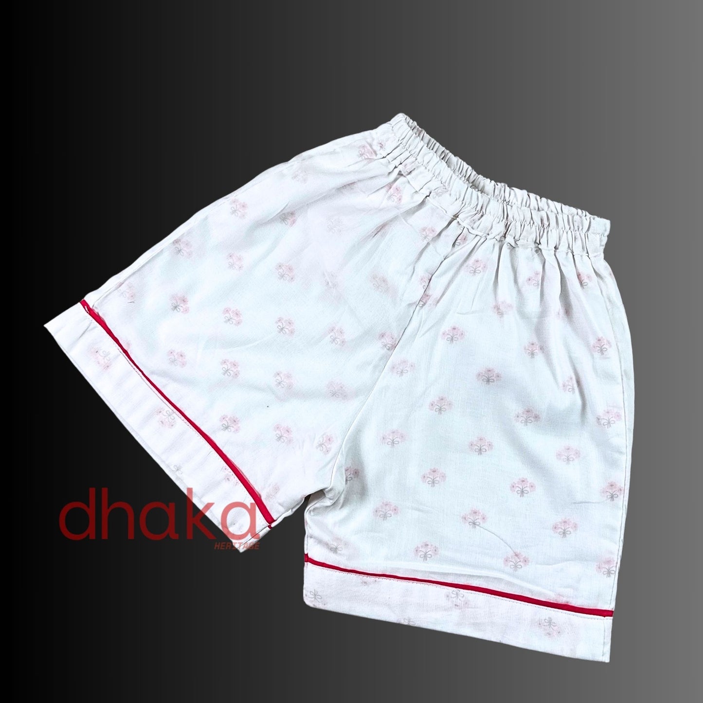 Blush Bloom Dhaka Pajama