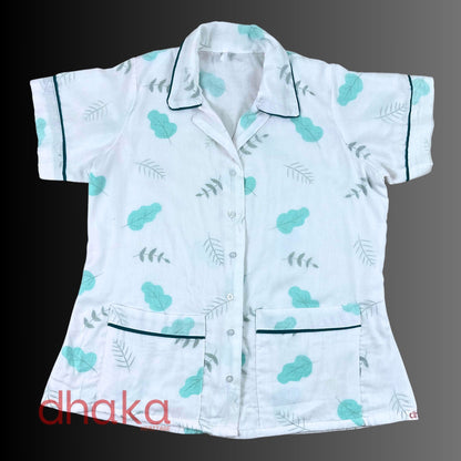 Green Leaf Half Dhaka Pajama