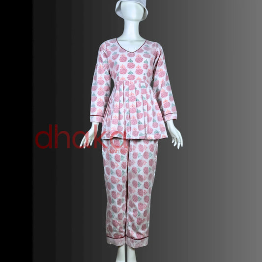 Spring Bloom Laliguransh Frock Set