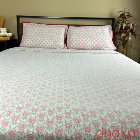 Handcrafted Laligurash Bloom Blanket Set