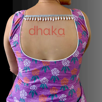 Laliguransh Print Sleveless Kurtha