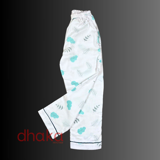 Green Leaf Full Dhaka Pajama