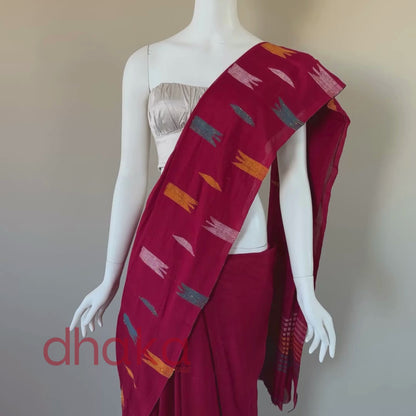 The drape of twilight Dhaka Saree